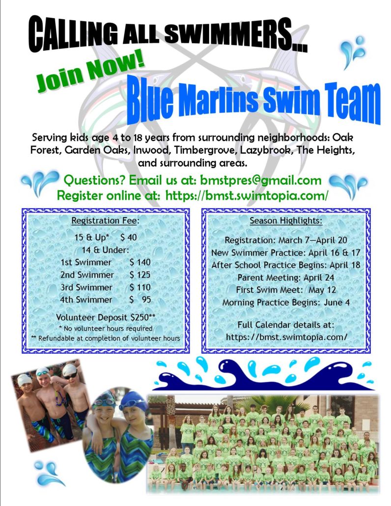 2018 Blue Marlins flyer